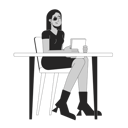 پیش‌نمایش فایل arab-woman-with-eye-patch-in-office-11872377 از پک افراد متنوع با معلولیت
