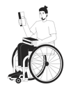پیش‌نمایش فایل caucasian-man-student-with-disability-11872371 از پک افراد متنوع با معلولیت
