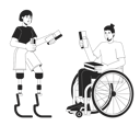 پیش‌نمایش فایل disabled-readers-11872369 از پک افراد متنوع با معلولیت