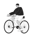 پیش‌نمایش فایل arab-man-riding-bicycle-11883430 از پک بزرگسالان چندنژادی شاد