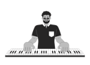پیش‌نمایش فایل black-male-playing-piano-11883428 از پک بزرگسالان چندنژادی شاد