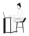 پیش‌نمایش فایل european-man-working-on-laptop-11883420 از پک بزرگسالان چندنژادی شاد
