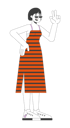 پیش‌نمایش فایل cheerful-asian-woman-with-v-gesture-11883313 از پک بزرگسالان چندنژادی شاد