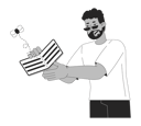 پیش‌نمایش فایل black-man-with-financial-problems-11884866 از پک رشد بیکاری