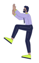 پیش‌نمایش فایل black-man-climbing-up-11884972 از پک بزرگسالان چندقومیتی بیکار