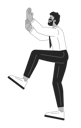 پیش‌نمایش فایل black-man-climbing-up-11885128 از پک بزرگسالان چندقومیتی بیکار