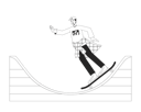 پیش‌نمایش فایل active-man-riding-on-skateboard-11904262 از پک نوارهای بارگذاری سیاه‌وسفید و خطای ۴۰۴