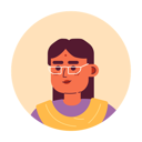 پیش‌نمایش فایل adult-indian-woman-in-glasses-12109536 از پک افراد جذاب