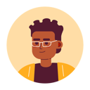 پیش‌نمایش فایل handsome-african-american-boy-in-glasses-12109571 از پک افراد جذاب