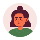 پیش‌نمایش فایل hispanic-girl-with-messy-bun-hairstyle-12109554 از پک افراد جذاب