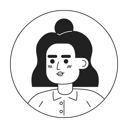 پیش‌نمایش فایل hispanic-girl-with-messy-bun-hairstyle-12109625 از پک تنوع انسانی