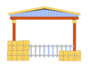 پیش‌نمایش فایل barn-for-cattle-at-farm-12218495 از پک صنعت کشاورزی
