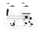 پیش‌نمایش فایل chickens-eating-grains-on-farmyard-12218664 از پک صنعت کشاورزی