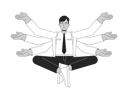 پیش‌نمایش فایل businessman-doing-multitasking-in-management-12296476 از پک مدیریت محصول