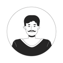 پیش‌نمایش فایل caucasian-piercing-man-with-moustache-12296489 از پک مدیریت محصول