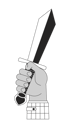 پیش‌نمایش فایل hand-raising-up-sword-12296482 از پک مدیریت محصول