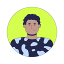 پیش‌نمایش فایل afro-curly-hair-black-man-smirking-12296264 از پک مدیریت محصول