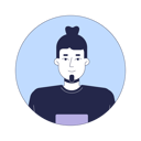 پیش‌نمایش فایل caucasian-man-bun-and-beard-goatee-12296275 از پک مدیریت محصول