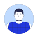 پیش‌نمایش فایل caucasian-plus-size-man-smirking-12296270 از پک مدیریت محصول