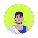 پیش‌نمایش فایل hindu-woman-in-saree-dress-12296277 از پک مدیریت محصول