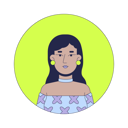 پیش‌نمایش فایل indian-beautiful-woman-in-dress-and-earrings-12296276 از پک مدیریت محصول