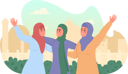 پیش‌نمایش فایل happy-arabian-girls-in-hijabs-3601083 از پک فرهنگ عربی