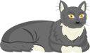 پیش‌نمایش فایل black-cat-3863536 از پک حیوانات خانگی