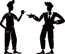 پیش‌نمایش فایل old-school-guys-greeting-3915395 از پک زنان رترو مردان