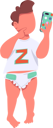 پیش‌نمایش فایل infant-with-smartphone-3923608 از پک نسل زد