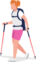 پیش‌نمایش فایل girl-on-nordic-walk-3992602 از پک کوهنوردان
