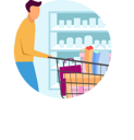 پیش‌نمایش فایل buyer-at-supermarket-4048915 از پک خرید