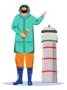 پیش‌نمایش فایل lighthouse-keeper-4013152 از پک مشاغل دریانوردی