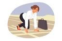 پیش‌نمایش فایل ambitious-business-woman-is-ready-for-quick-start-stands-in-pose-of-runner-in-stadium-11624287 از پک فعالیت افراد