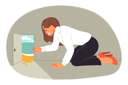 پیش‌نمایش فایل business-woman-dreams-of-vacation-and-trip-to-hot-island-looks-at-beach-through-small-door-11624283 از پک فعالیت افراد