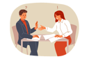 پیش‌نمایش فایل refusal-to-conclude-business-deal-from-man-with-woman-partner-and-not-wanting-to-shake-hands-11624245 از پک فعالیت افراد