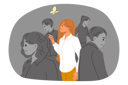 پیش‌نمایش فایل thinking-outside-box-approach-allows-business-woman-to-stand-out-from-crowd-and-see-butterfly-11624276 از پک فعالیت افراد