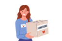 پیش‌نمایش فایل woman-volunteer-holds-donations-box-collect-money-for-people-who-have-lost-jobs-or-become-homeless-11623981 از پک فعالیت افراد