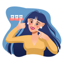 پیش‌نمایش فایل woman-demonstrates-dental-braces-installed-by-dentist-from-dental-clinic-to-improve-smile-11623929 از پک فعالیت افراد