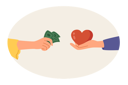 پیش‌نمایش فایل buying-love-and-relationships-with-money-with-hands-of-people-with-hearts-and-cash-11624162 از پک فعالیت افراد