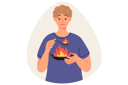 پیش‌نمایش فایل man-eats-very-spicy-food-causing-burning-sensation-in-mouth-holding-plate-and-spoon-with-flame-11624169 از پک فعالیت افراد
