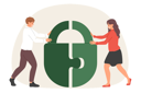 پیش‌نمایش فایل teamwork-business-people-putting-together-locker-from-puzzle-and-working-to-launch-security-startup-11624177 از پک فعالیت افراد