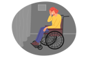 پیش‌نمایش فایل woman-sits-on-wheelchair-and-cries-being-alone-near-window-feeling-inferior-and-abandoned-11624153 از پک فعالیت افراد