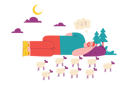 پیش‌نمایش فایل the-deepest-sleep-under-the-moonlight-6076493 از پک سلامت روان