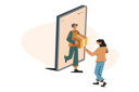 پیش‌نمایش فایل delivery-man-delivering-parcel-3428407 از پک خدمات تحویل