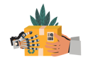پیش‌نمایش فایل robot-delivery-3428410 از پک خدمات تحویل