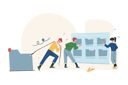 پیش‌نمایش فایل content-management-3428074 از پک نرم‌افزار ابری