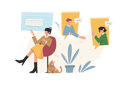 پیش‌نمایش فایل group-chat-3428078 از پک نرم‌افزار ابری