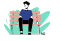 پیش‌نمایش فایل sitting-on-bench-3428240 از پک حالت‌های خالی (UI)
