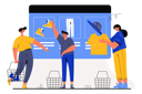 پیش‌نمایش فایل add-to-cart-4036075 از پک فروشگاه‌اینترنتی و خرید