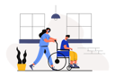 پیش‌نمایش فایل nurse-helping-handicapped-person-4036154 از پک مراقبت بهداشتی و پزشکی